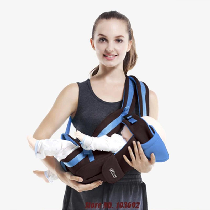 Mochila portabebés Beth Bear, transpirable, frontal, 4 en 1, cómoda para bebés, estilo canguro y fular, nueva